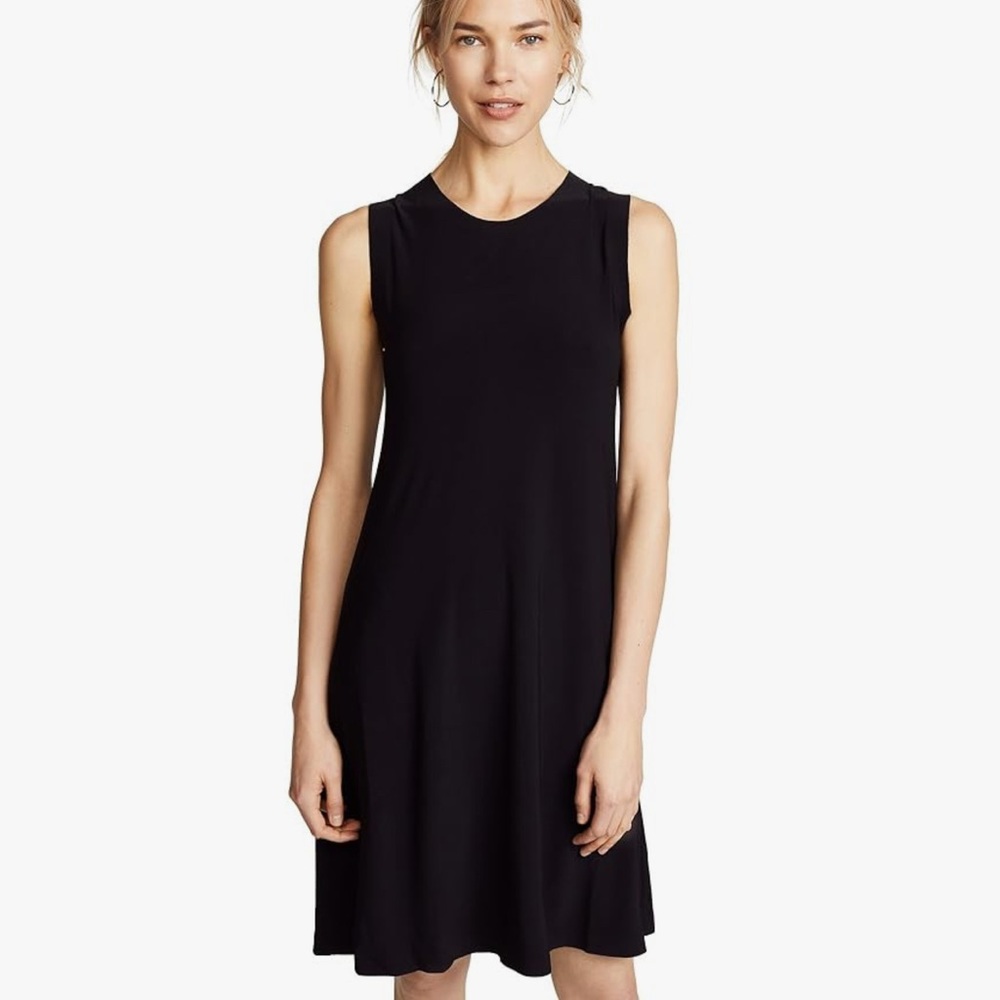Elegant Black Sleeveless Dress